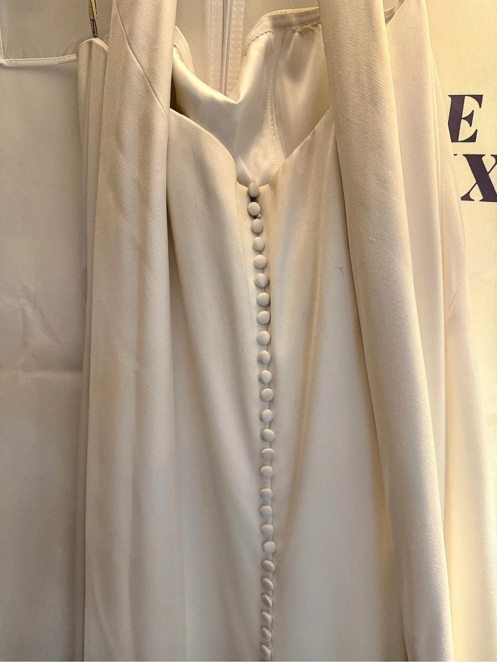 Jenny Yoo Celeste Wedding Gown White Size 10 - Picture 12 of 13